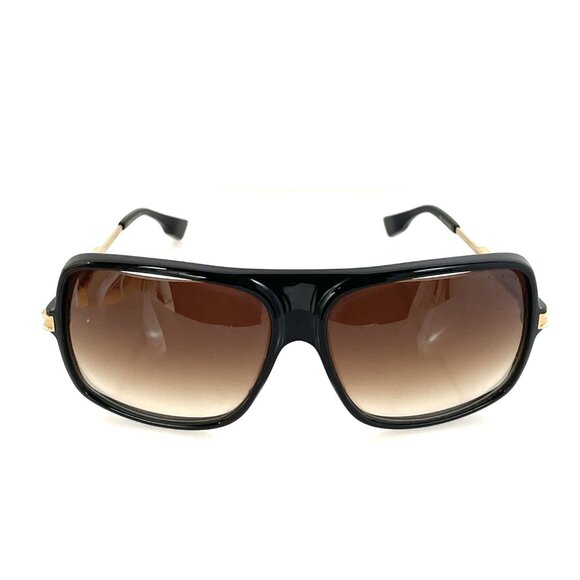 Quiet Luxury | DITA Hendrix Sunglasses 2035B | Box & Dustbag | Unisex Black Gold main image 16